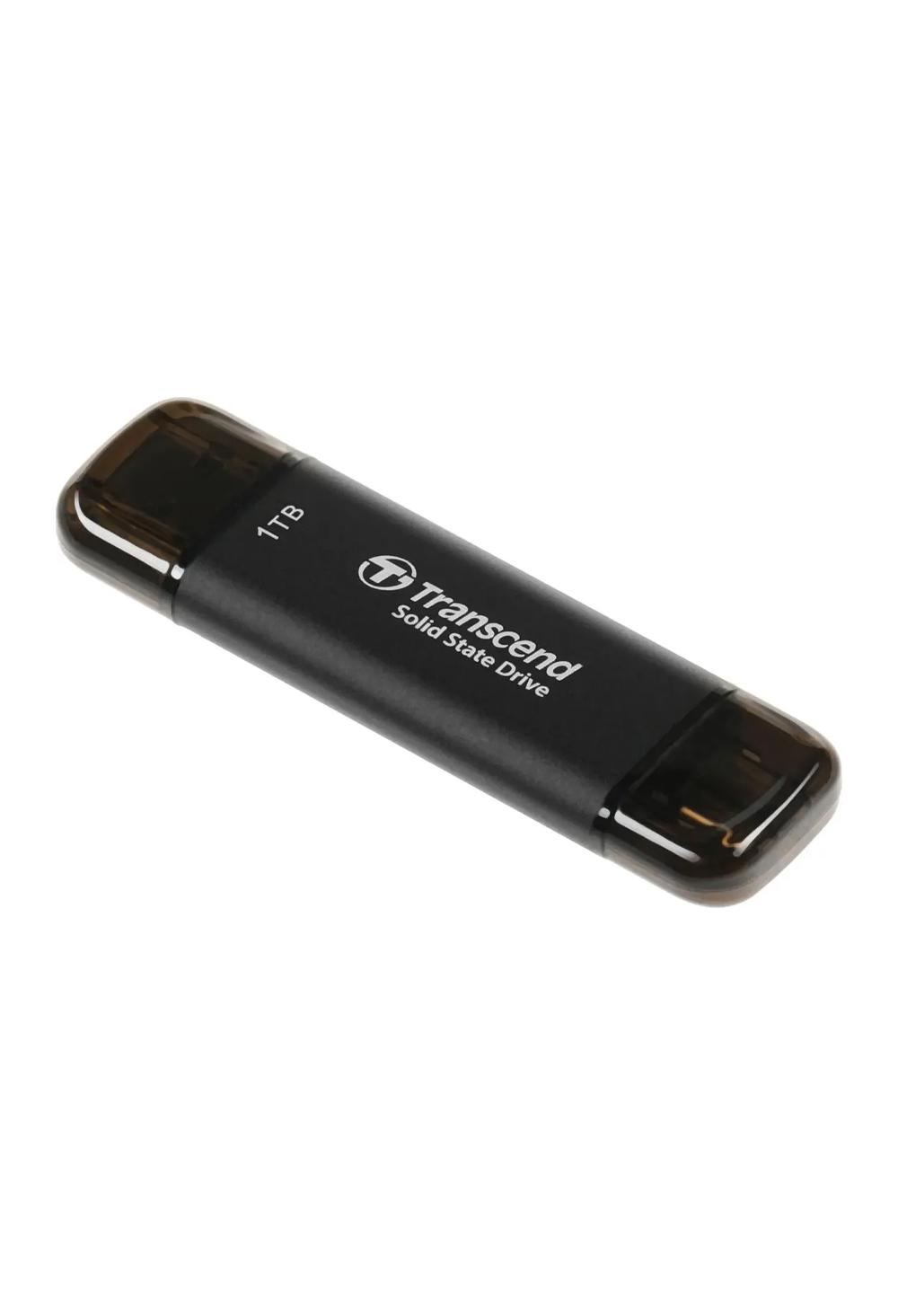 Transcend ESD310C 1 TB USB 3.2 Type-C Black portativ SSD to‘plagichi 1