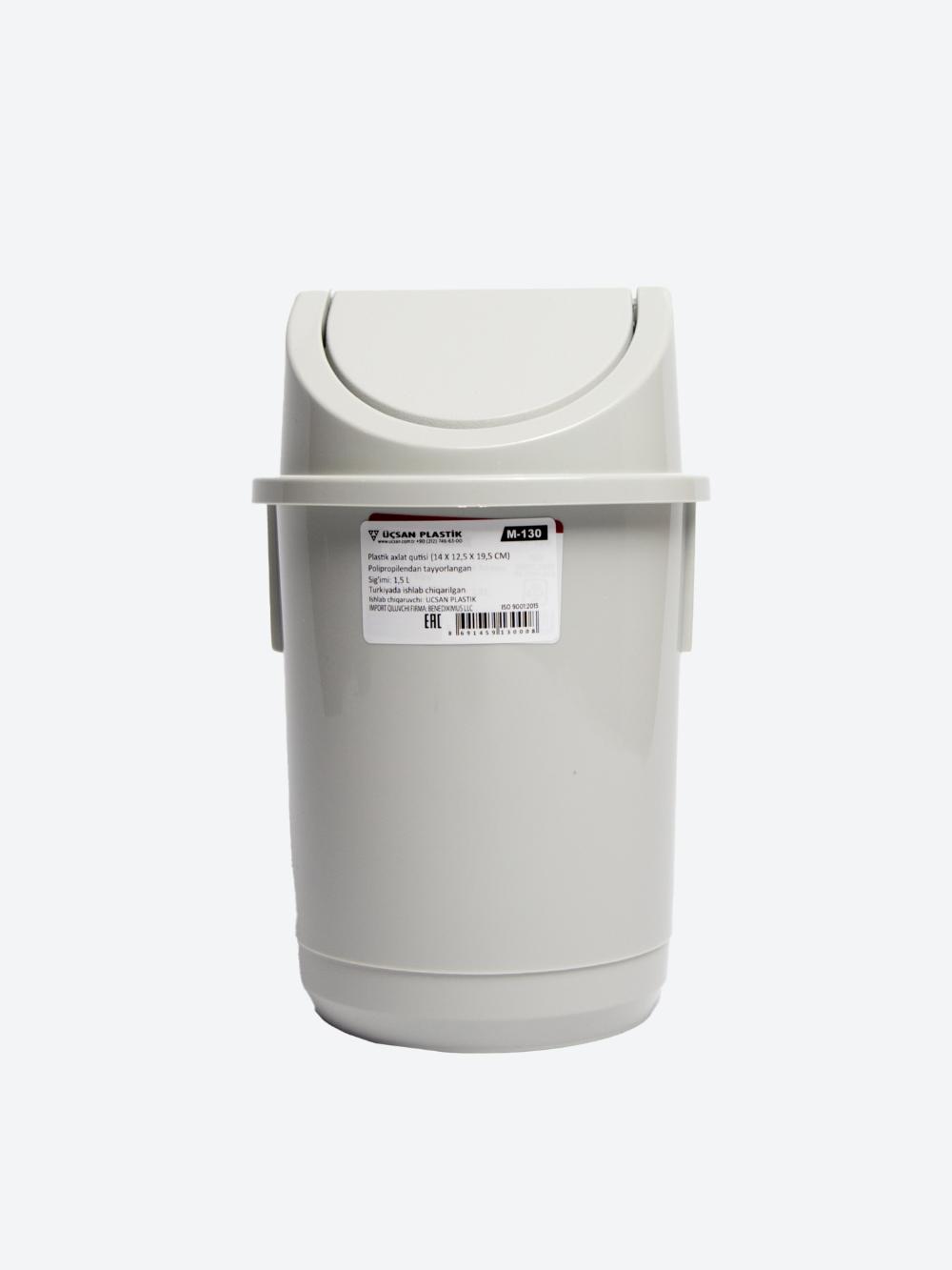 Naqshinkor axlat chelagi (13,2 x 11,6 x 14 sm) 1,5 l M-130 2