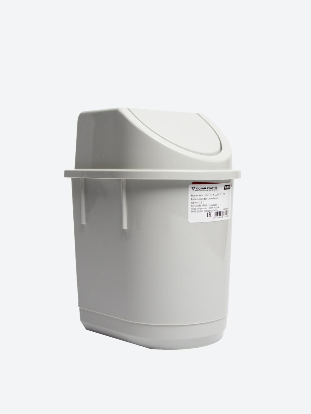 Naqshinkor axlat chelagi (13,2 x 11,6 x 14 sm) 1,5 l M-130 1