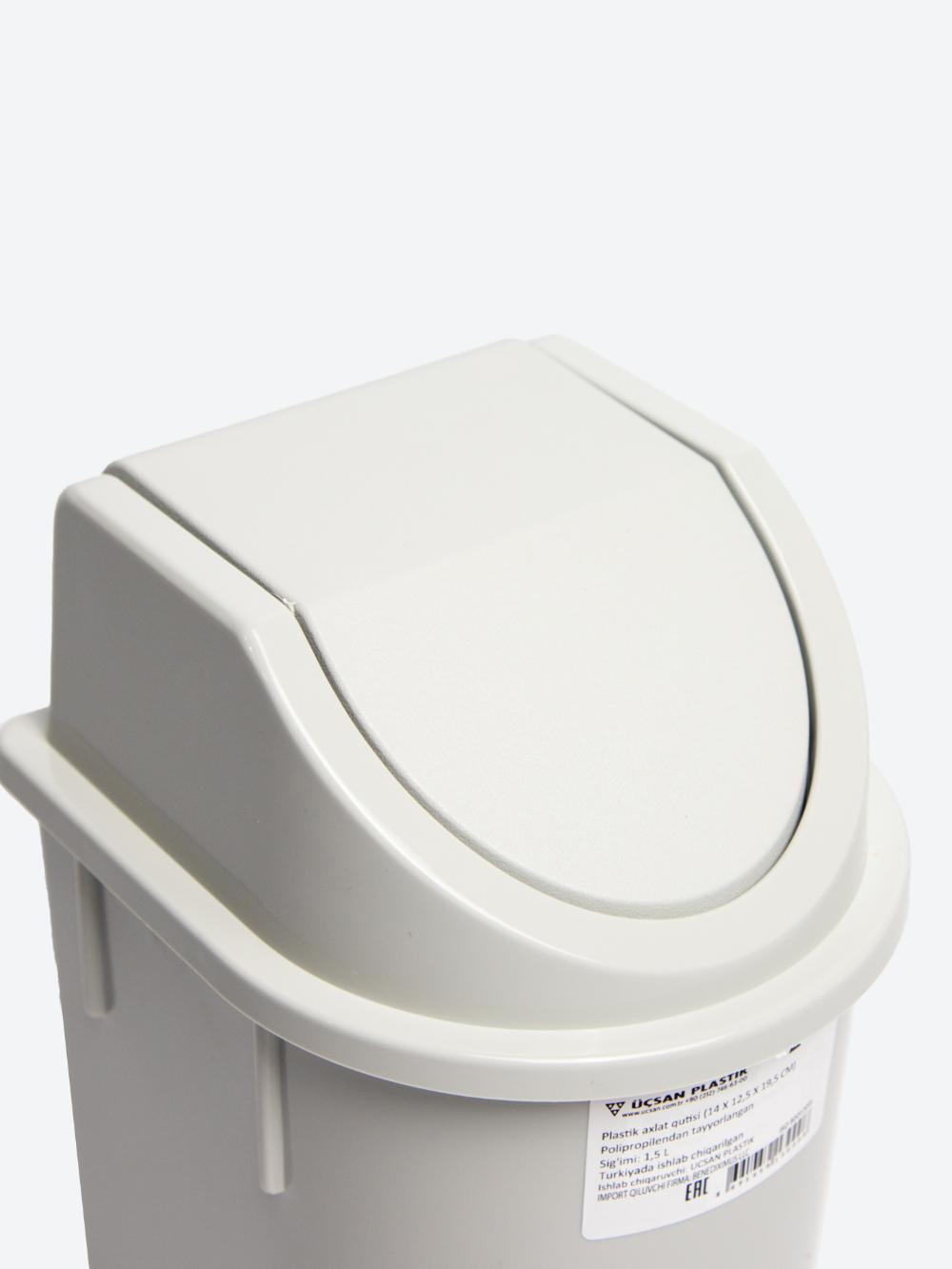 Naqshinkor axlat chelagi (13,2 x 11,6 x 14 sm) 1,5 l M-130 3