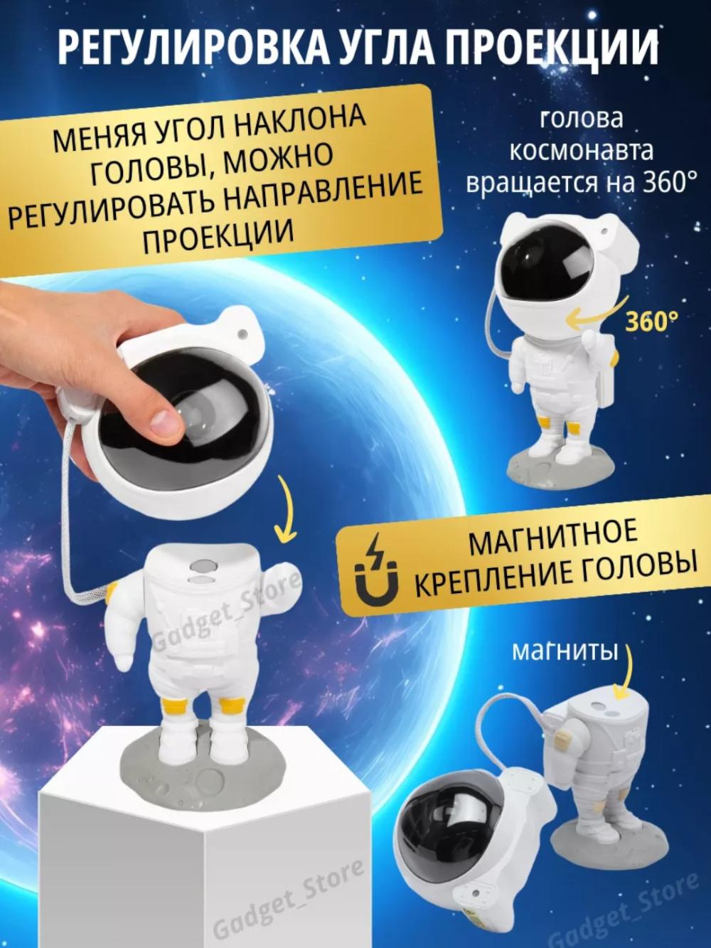 Галактический звездный проектор "Звездное Небо" 4