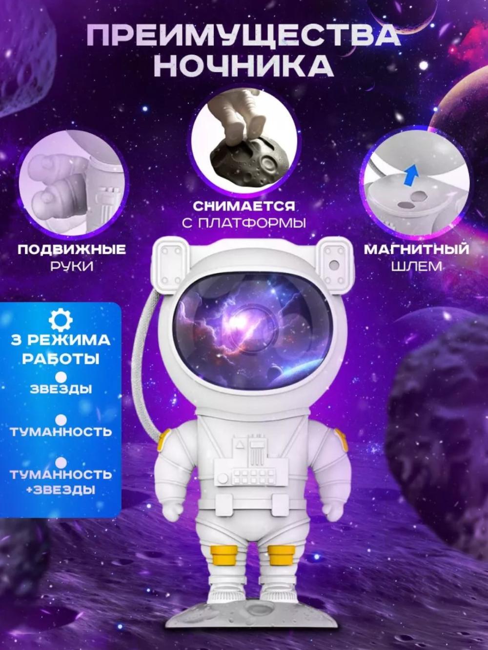 Галактический звездный проектор "Звездное Небо" 3