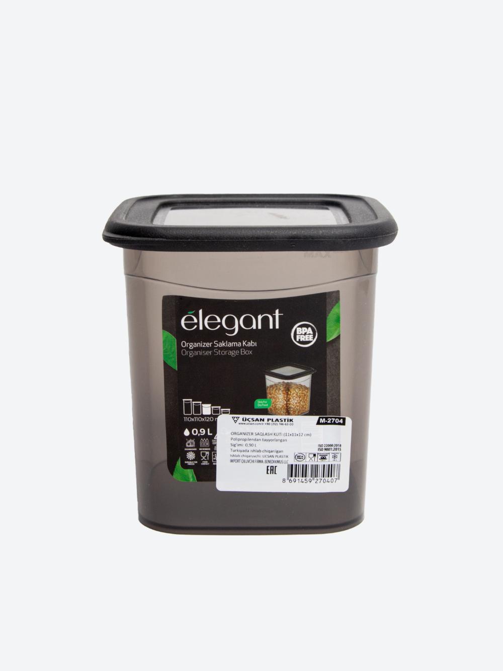 Elegant saqlash uchun organayzer (11x11x12 sm) 0,90 l M-2504 1