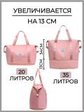 Дорожная сумка-трансформер, спортивная, большая, универсальная, складная 2