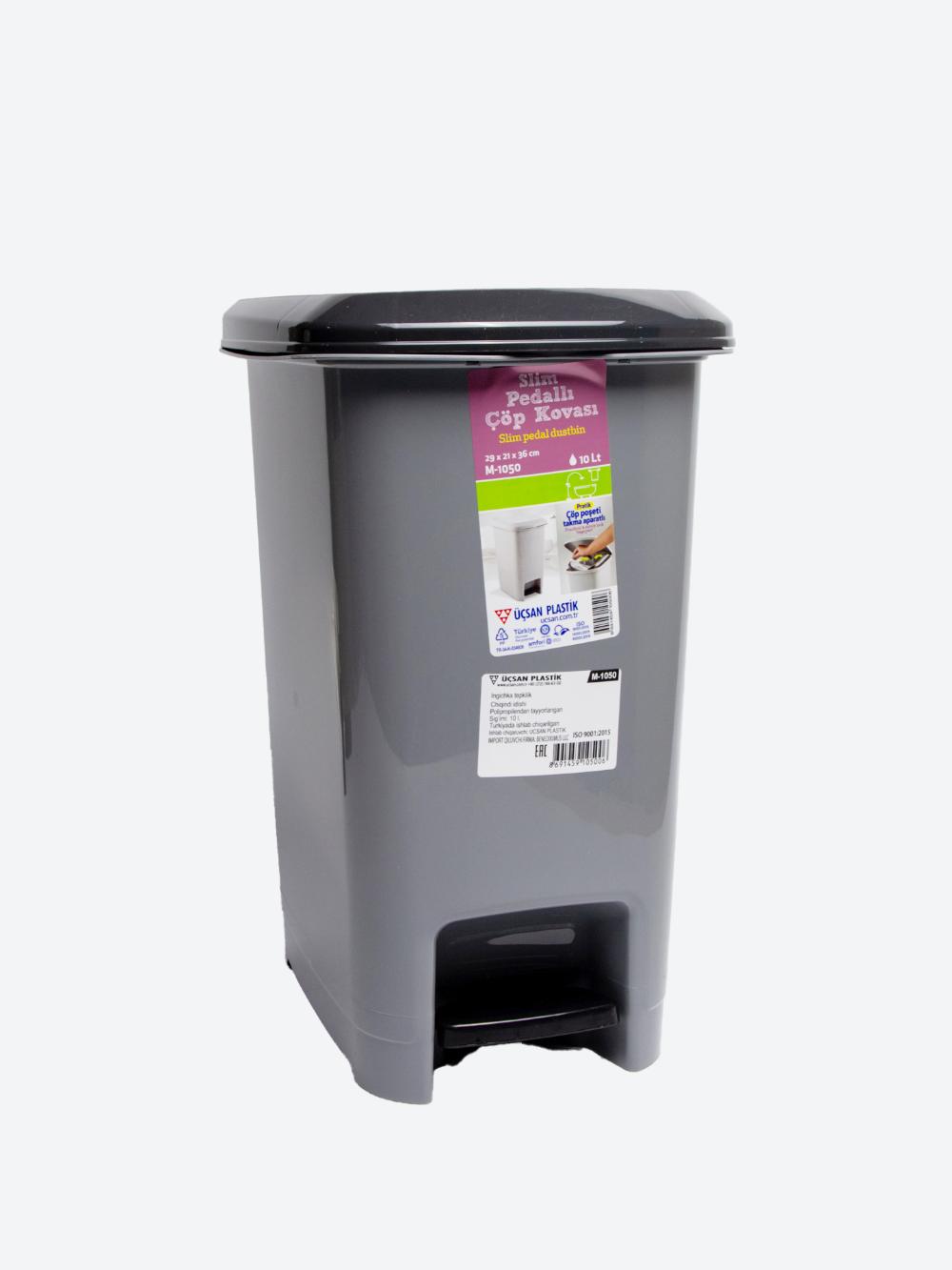 Tor pedalli axlat qutisi (29 x 21 x 36 sm) 10 l M-1050 1