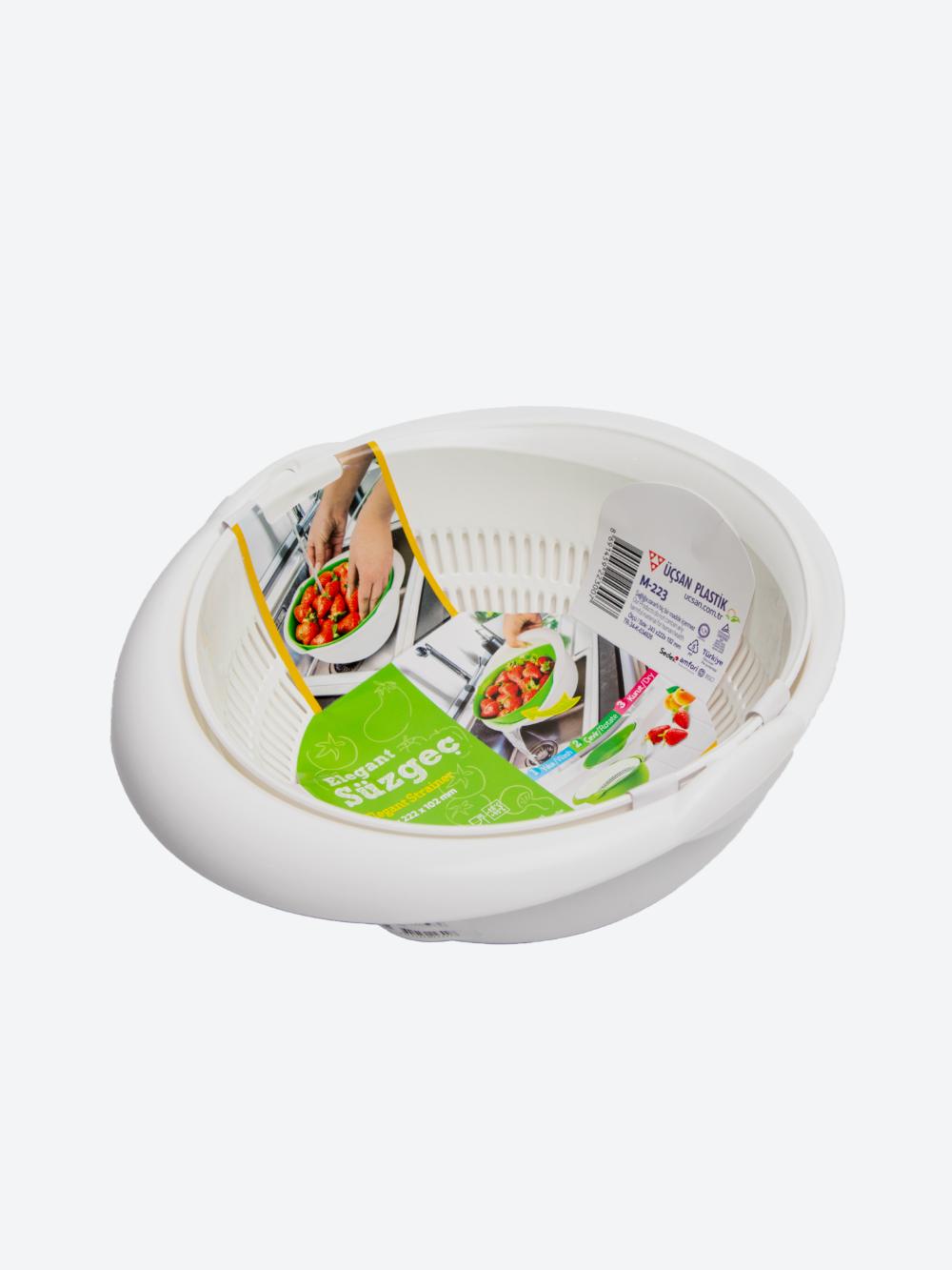 Дуршлаг с чашкой (24,3 x 22,2 x 10,2 см) 1,8 л M-223 2