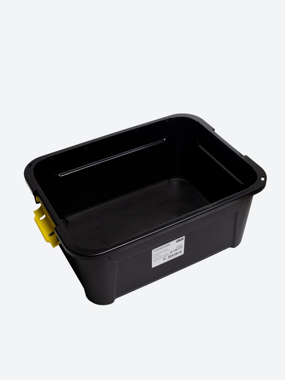 Saqlash uchun qopqoqli quti (qora) 25 l M-1903 3