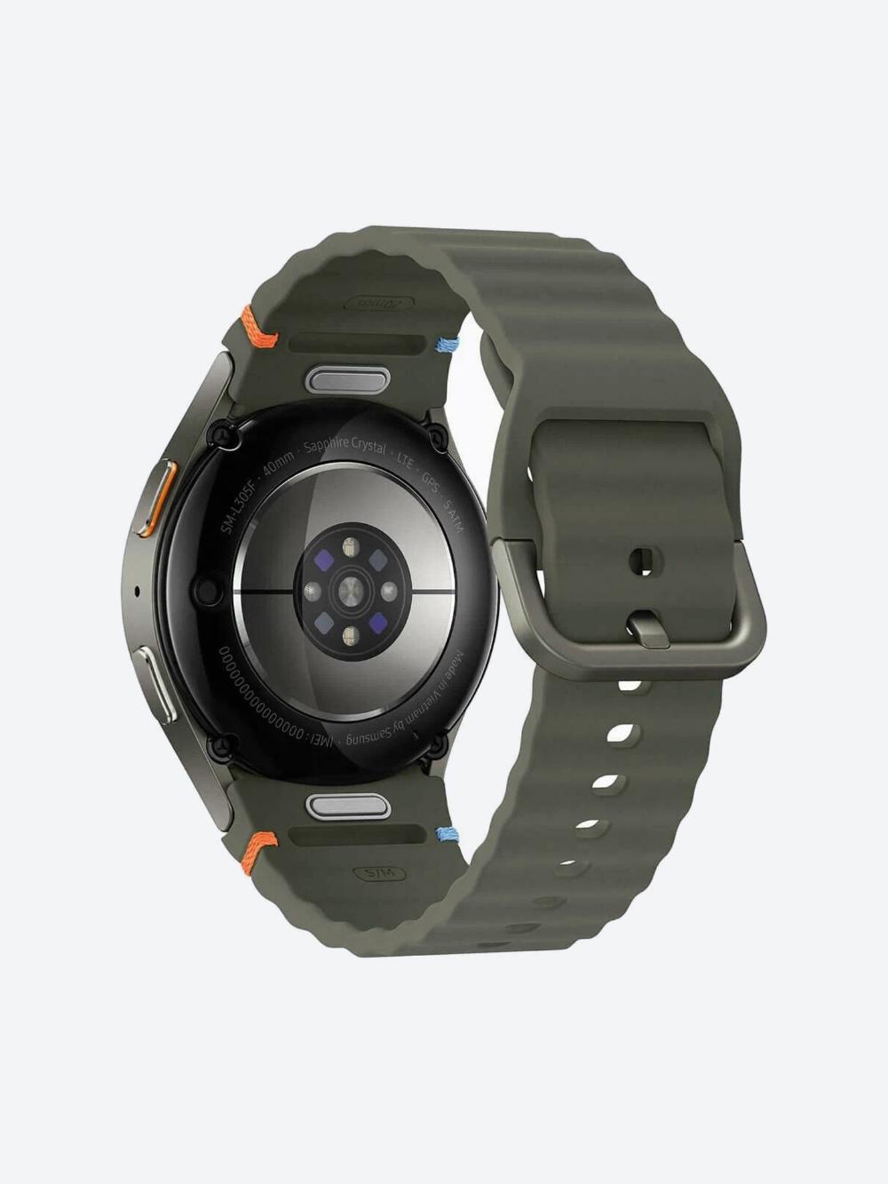 Smart-soat SAMSUNG Galaxy Watch 7 (44mm) Khaki + Soat uchun kamar SAMSUNG Galaxy Watch 7 Green 3