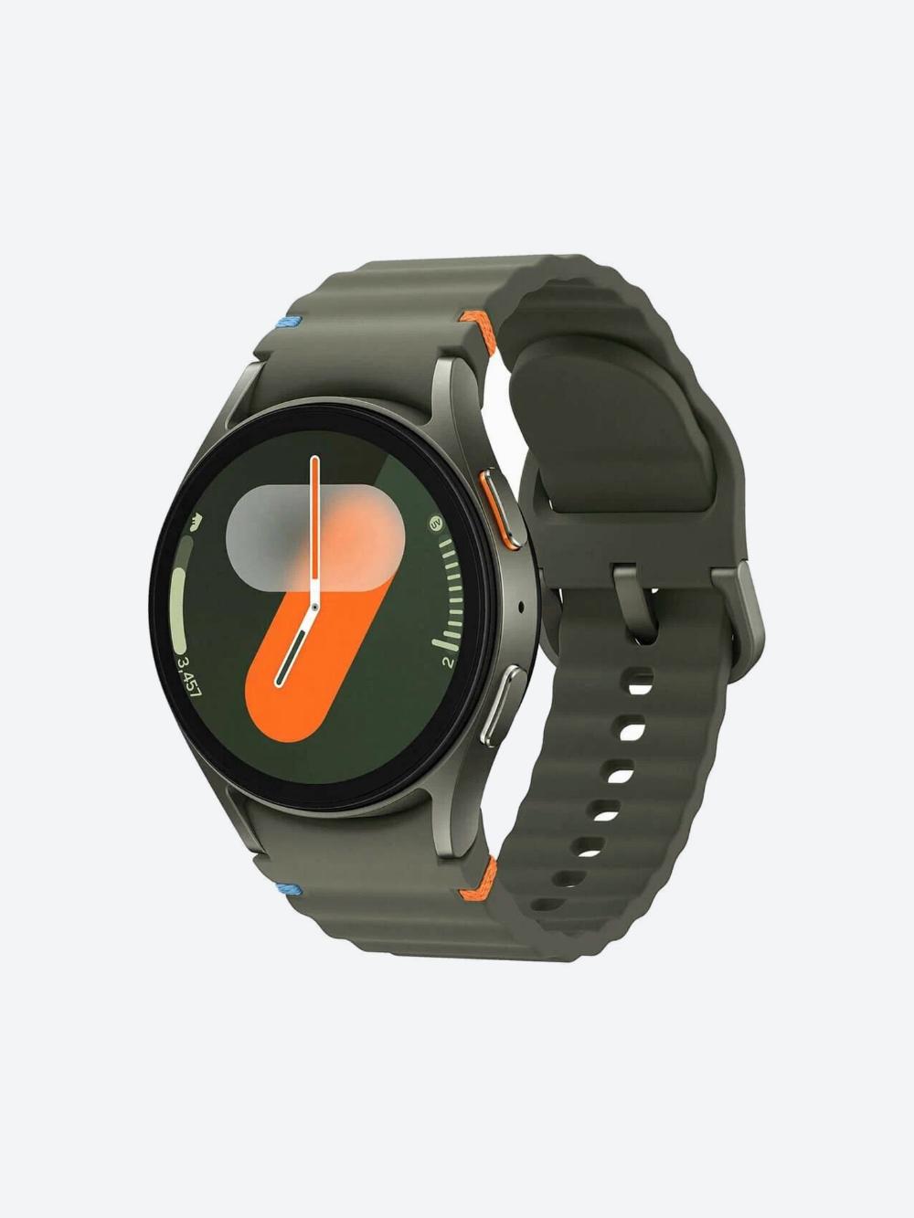 Smart-soat SAMSUNG Galaxy Watch 7 (44mm) Khaki + Soat uchun kamar SAMSUNG Galaxy Watch 7 Green 1