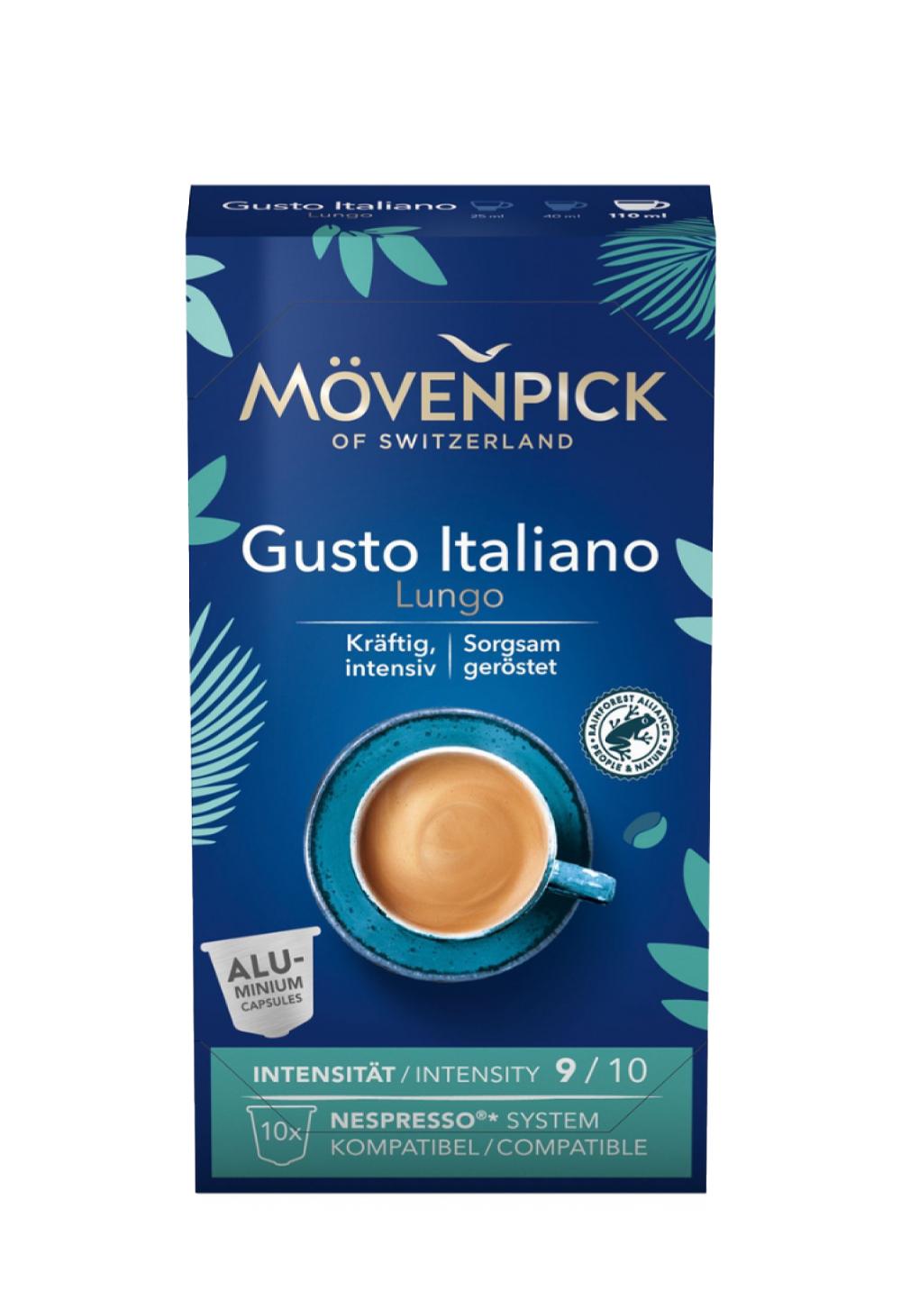 Movenpick Gusto Italiano kapsulali kofe 57 gr 2