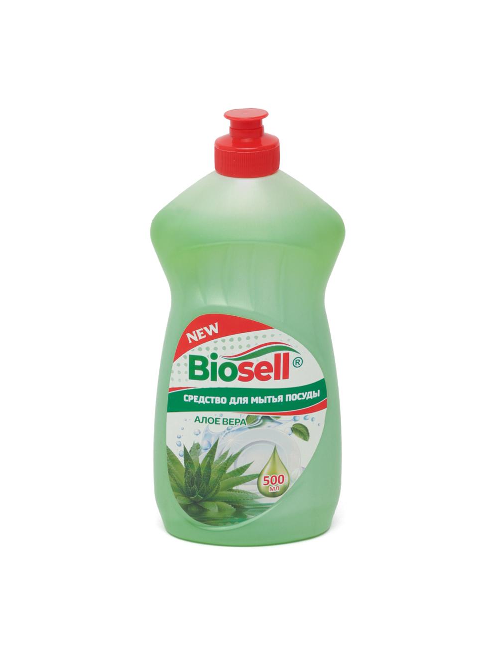 Biosell Aloe Vera idishlarni yuvish uchun suyuqlik, 500 ml 1