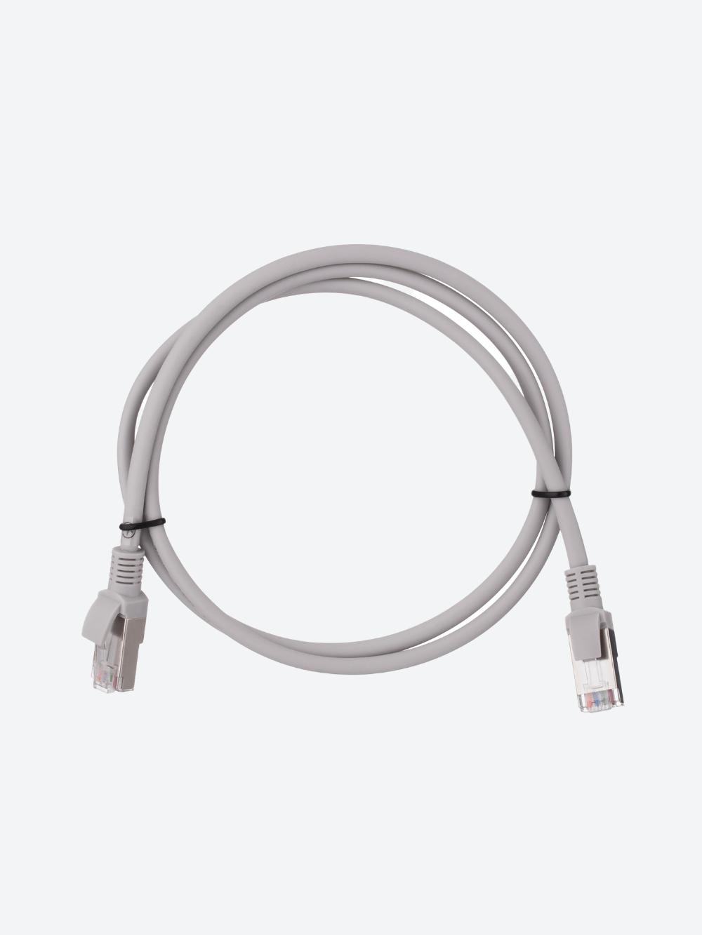 Патч-корд 2E Cat 5e,FTP,RJ45, 26AWG ,7/0.16 Cu, 1.00 m, LSZH, Серый 1