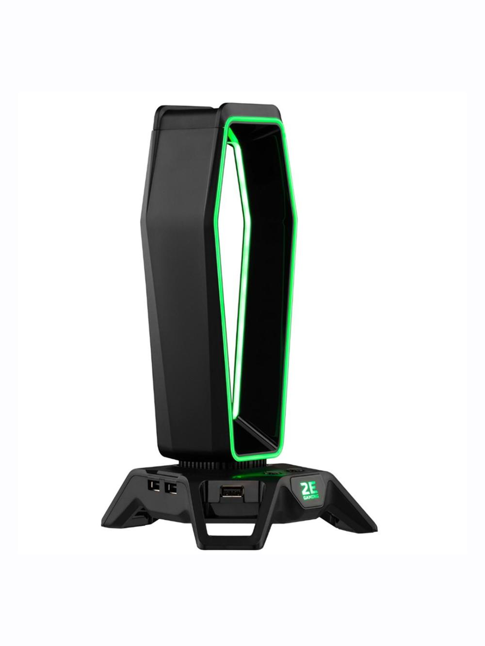 Подставка 3в1 для гарнитуры 2E Gaming GST330 RGB 7.1 USB Black 3