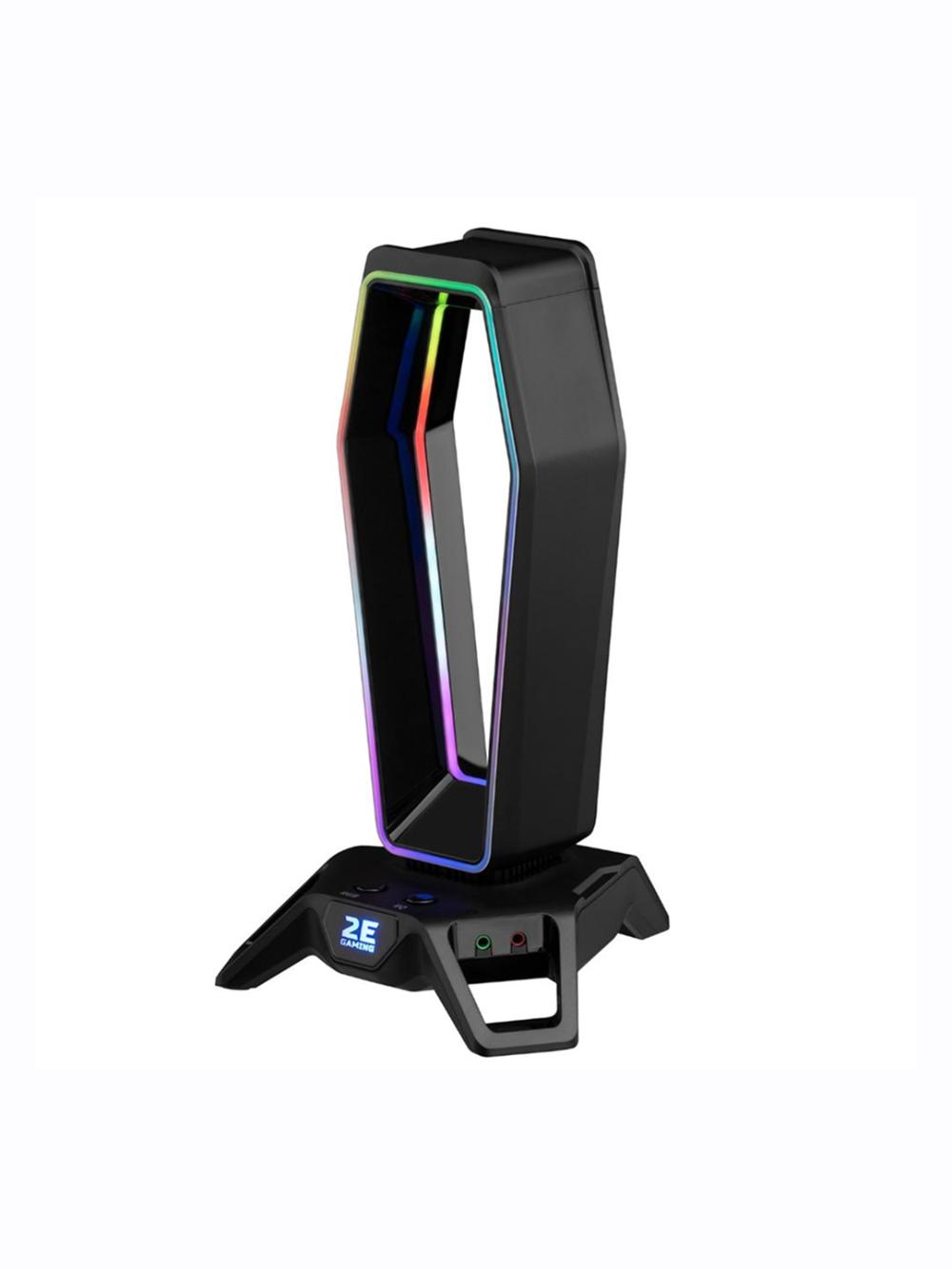 Подставка 3в1 для гарнитуры 2E Gaming GST330 RGB 7.1 USB Black 2