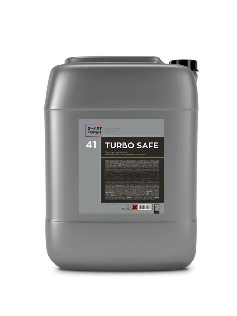 Turbo SAFE – Шампунь-пена для жёсткой воды, активная формула для предварительной мойки 1