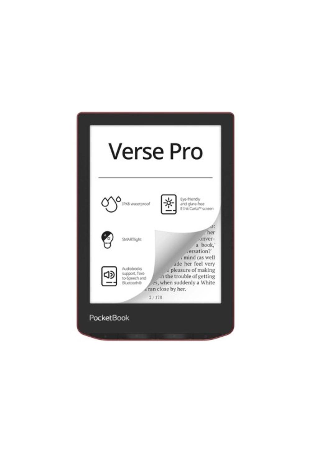 Электронная книга PocketBook 634 Verse Pro, Passion Red 1