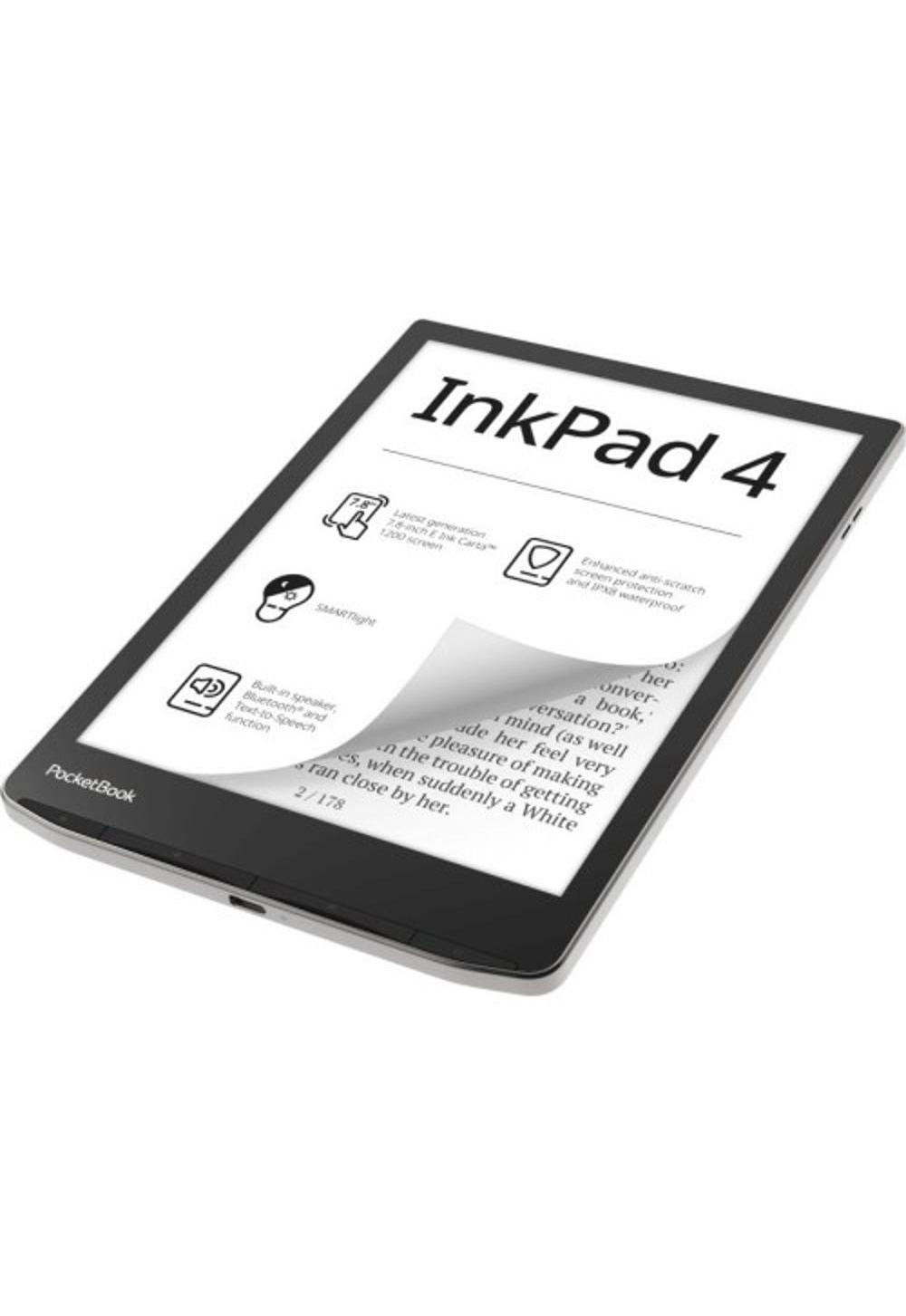Электронная книга PocketBook 743G InkPad 4, Stardust Silver 1