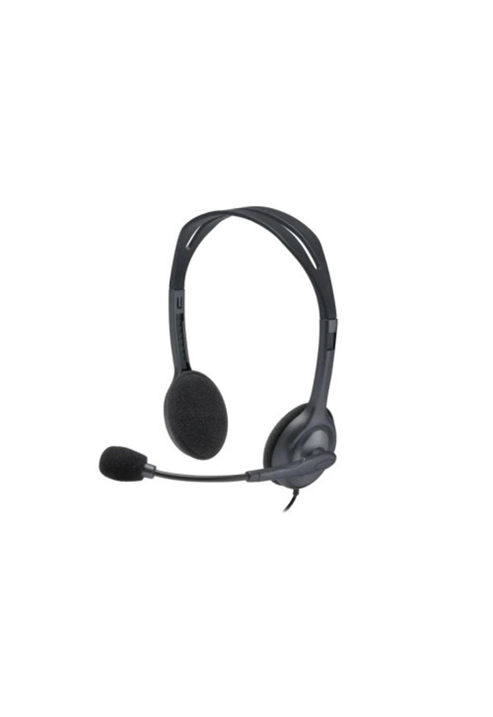Наушники Logitech H111 Corded Stereo Headset, Black 1