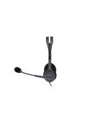 Наушники Logitech H111 Corded Stereo Headset, Black 3