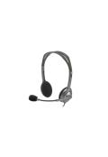 Проводные наушники Logitech H110 Corded Stereo Headset - Gray/Silver Dual Plug 2