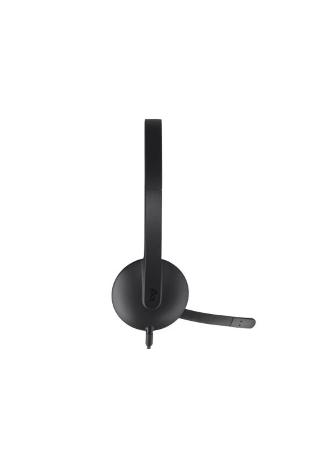 Проводные наушники для компьютера Logitech H340, с микрофоном, Черный 2