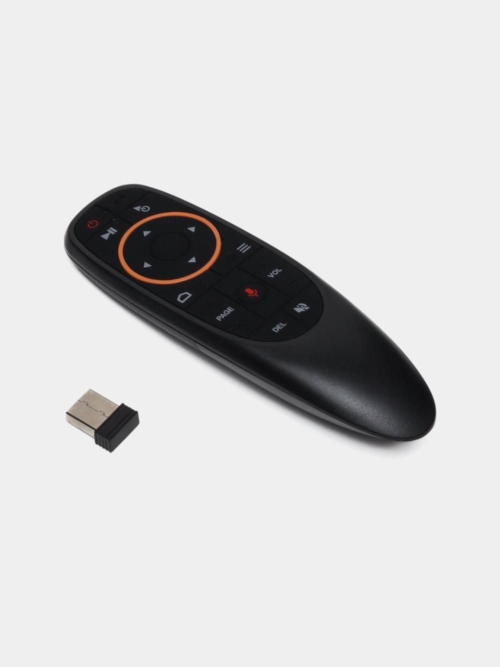 Android TV Box X96mini, X96Q PRO, G10S, Q5 uchun pult ovozli boshqaruv va Air Mouse bilan 3