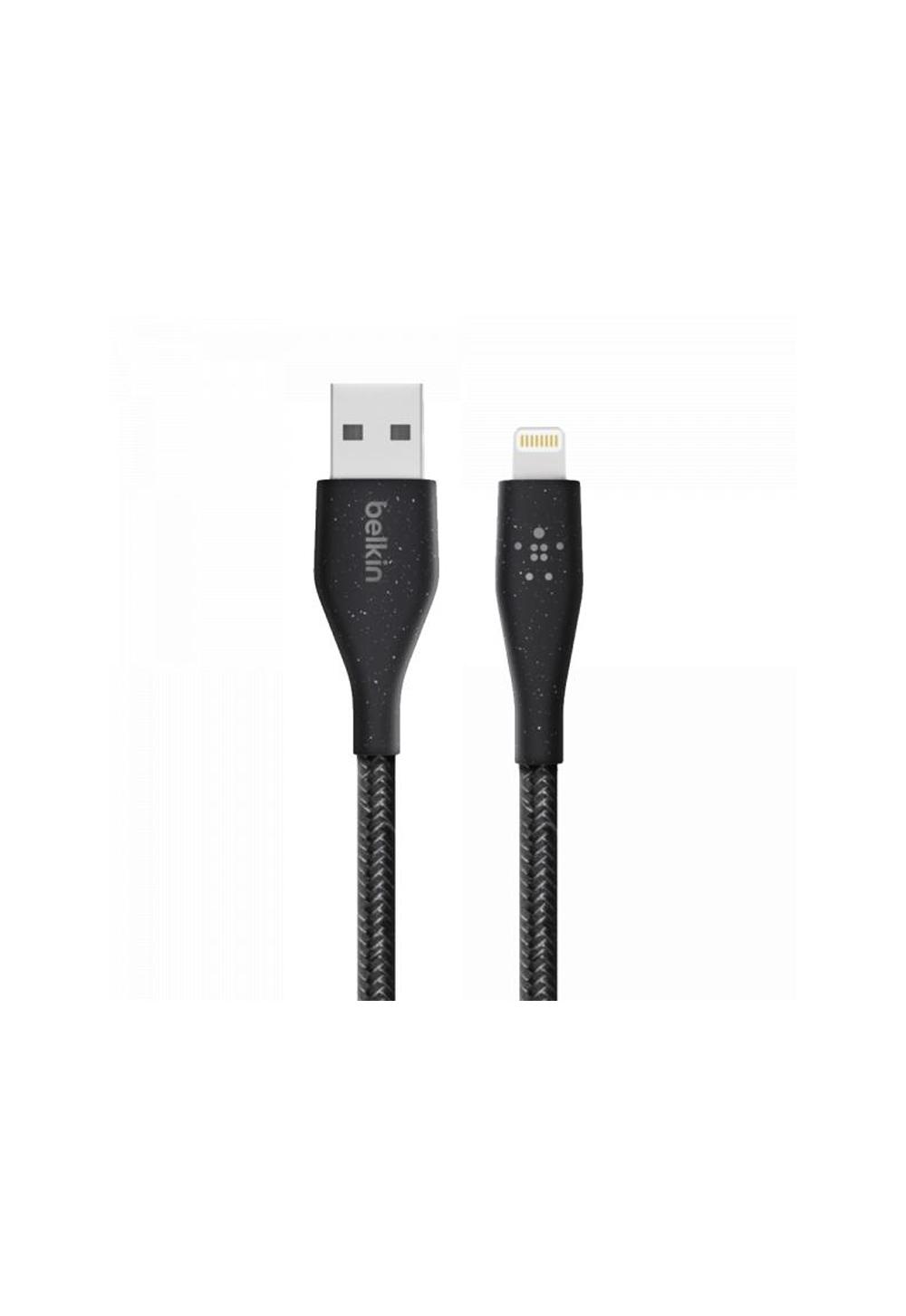 Кабель Belkin DuraTek Plus Lightning на USB-A, 1,2m, black 1