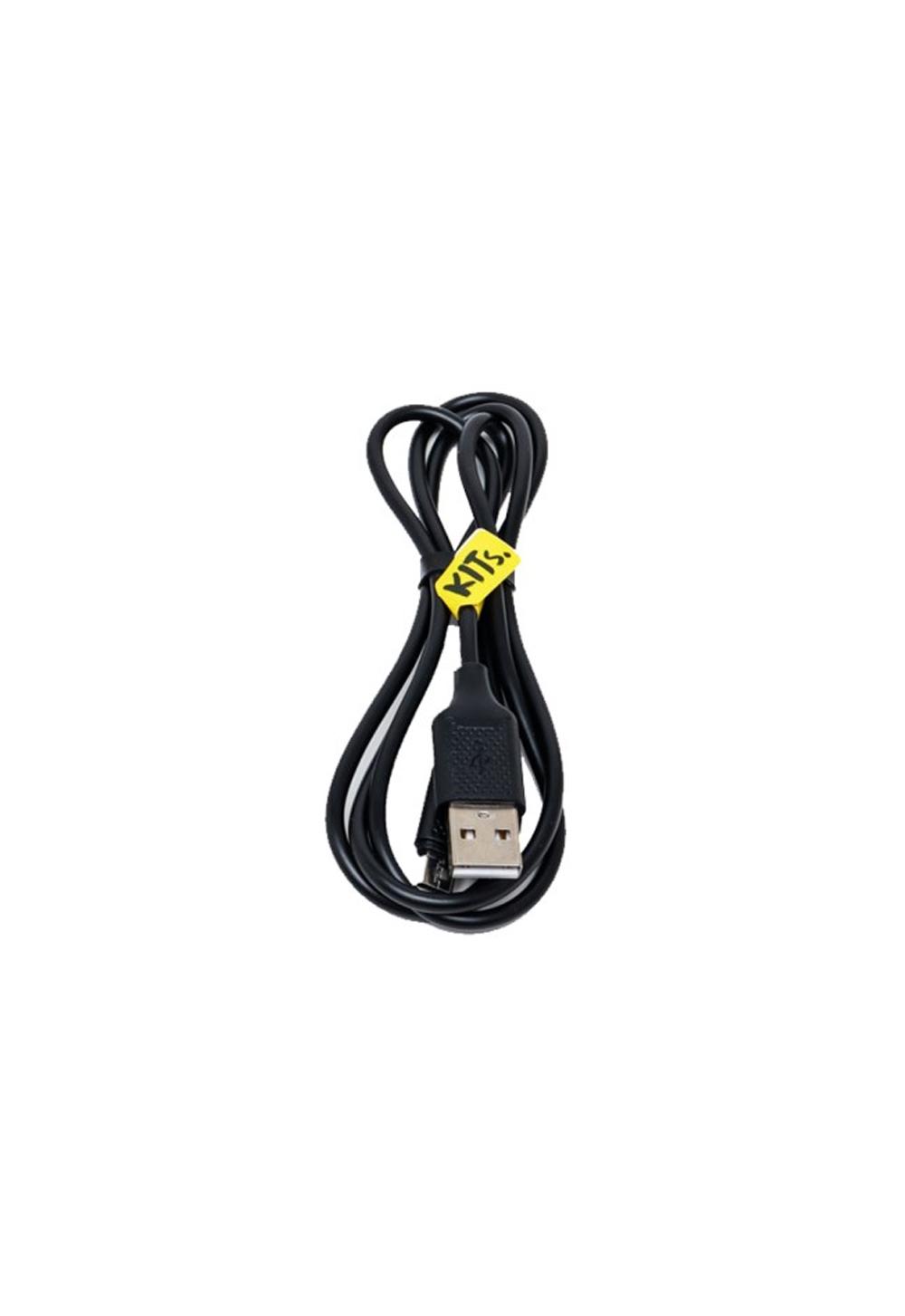 Kabel KITs Micro USB 2A, qora, 1 m 1