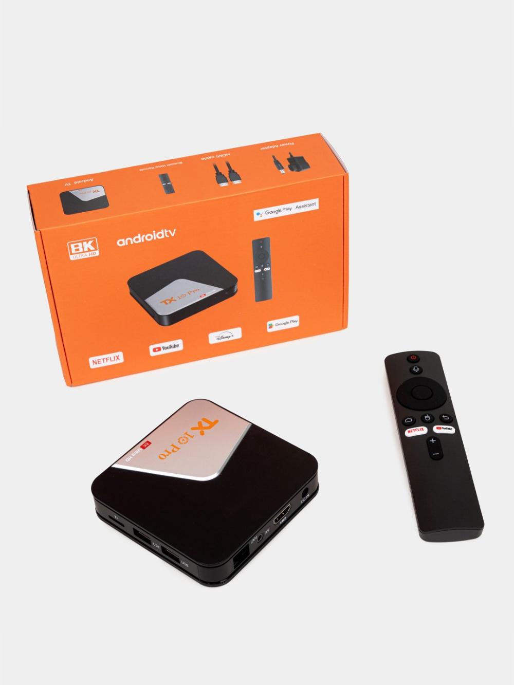 TV televizor Android pristavkasi SMAR TV Box 8K Ultra HD, TX10Pro 2