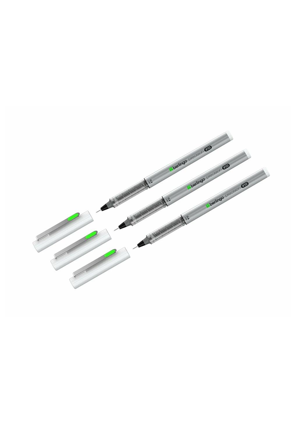 Berlingo "Precision" qora pigmentli Liner, #10, 0,6 mm (12/864), Minimal buyurtma 1 qadoq. Qadoqda 12 dona. Narx 1 qadoq uchun ko'rsatilgan. 1