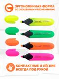 Текстовыделитель MONET Neon, 4шт в набор 2HL001 (1/360) 2