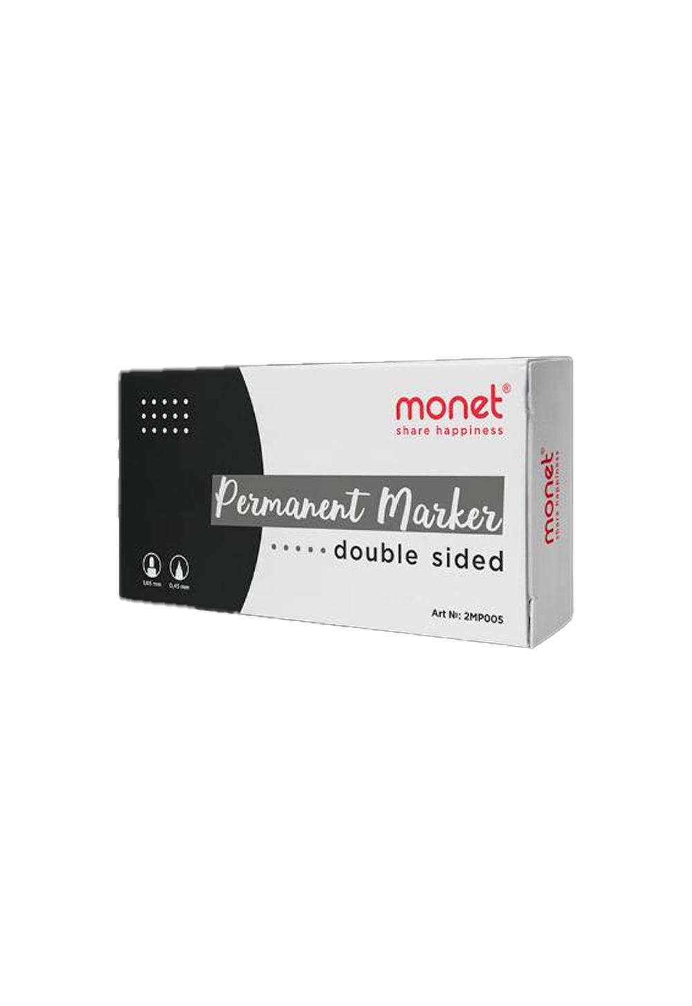 Перманентный CD - Маркер черный MONET 2MP005 (12/1152), Минимальный заказ 1 упаковка в упаковке 12шт. Цена указана за  1 упаковку 1