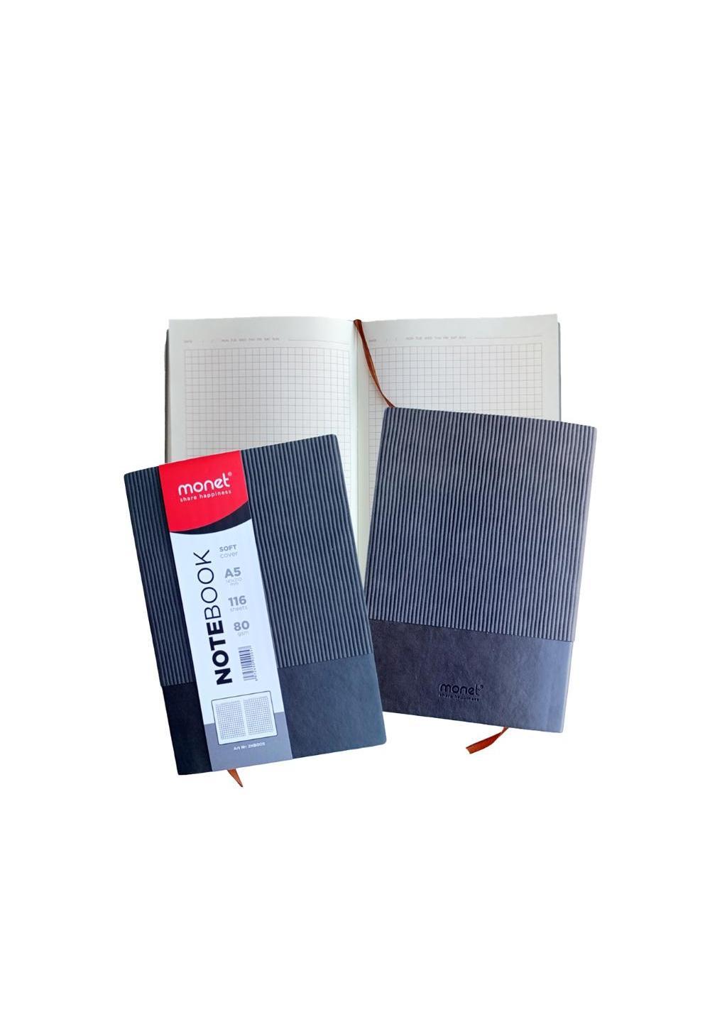 Bloknot Monet A5 format, 116 varaq 80gsm 2NB005 1