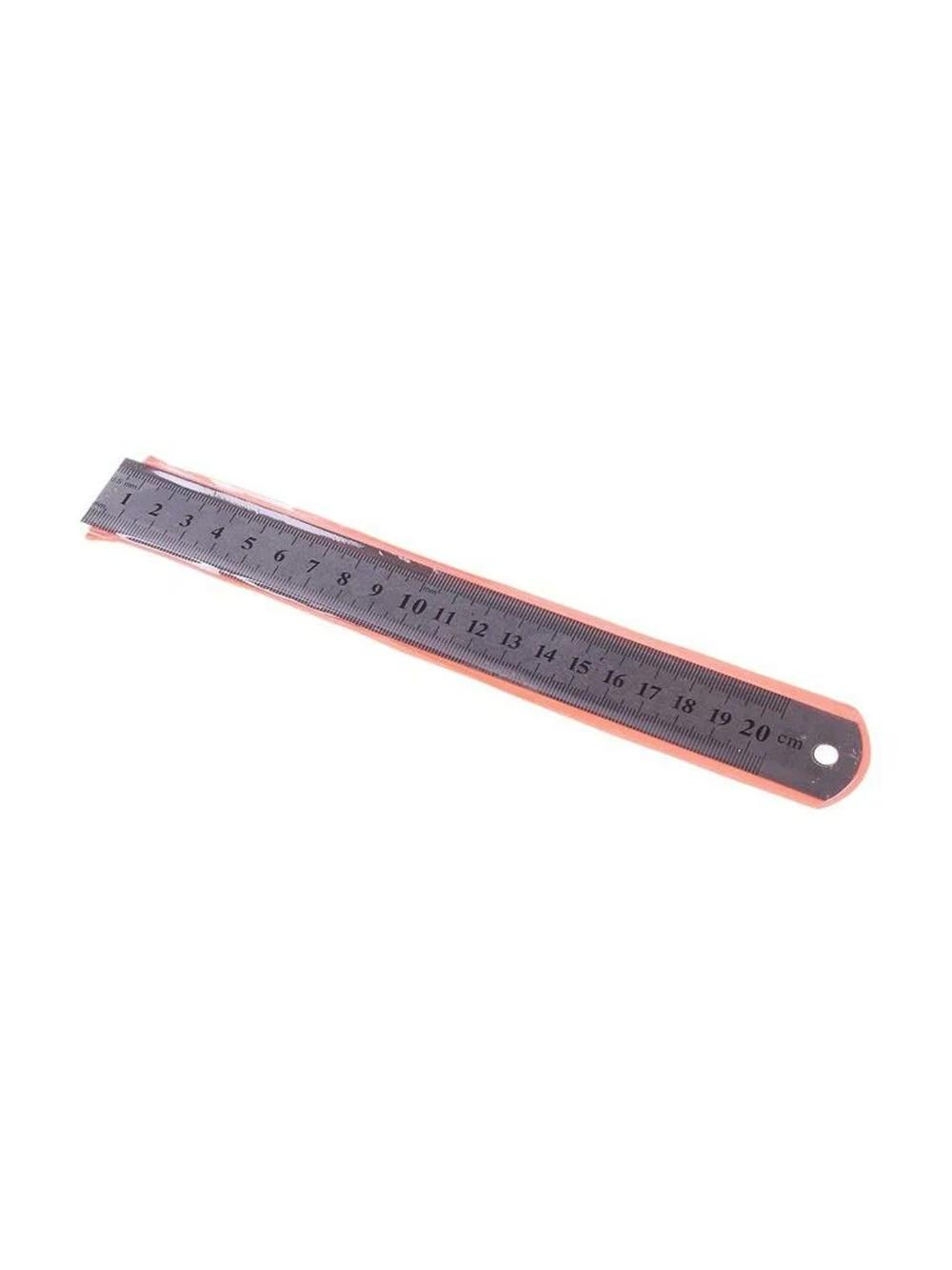 Линейка металлическая 20см MONET HOLOGRAPHIC 2RL003 (1/1080) (цена указана за единицу, в упаковке 1 штук, минимальный заказ 1 упаковка) 1