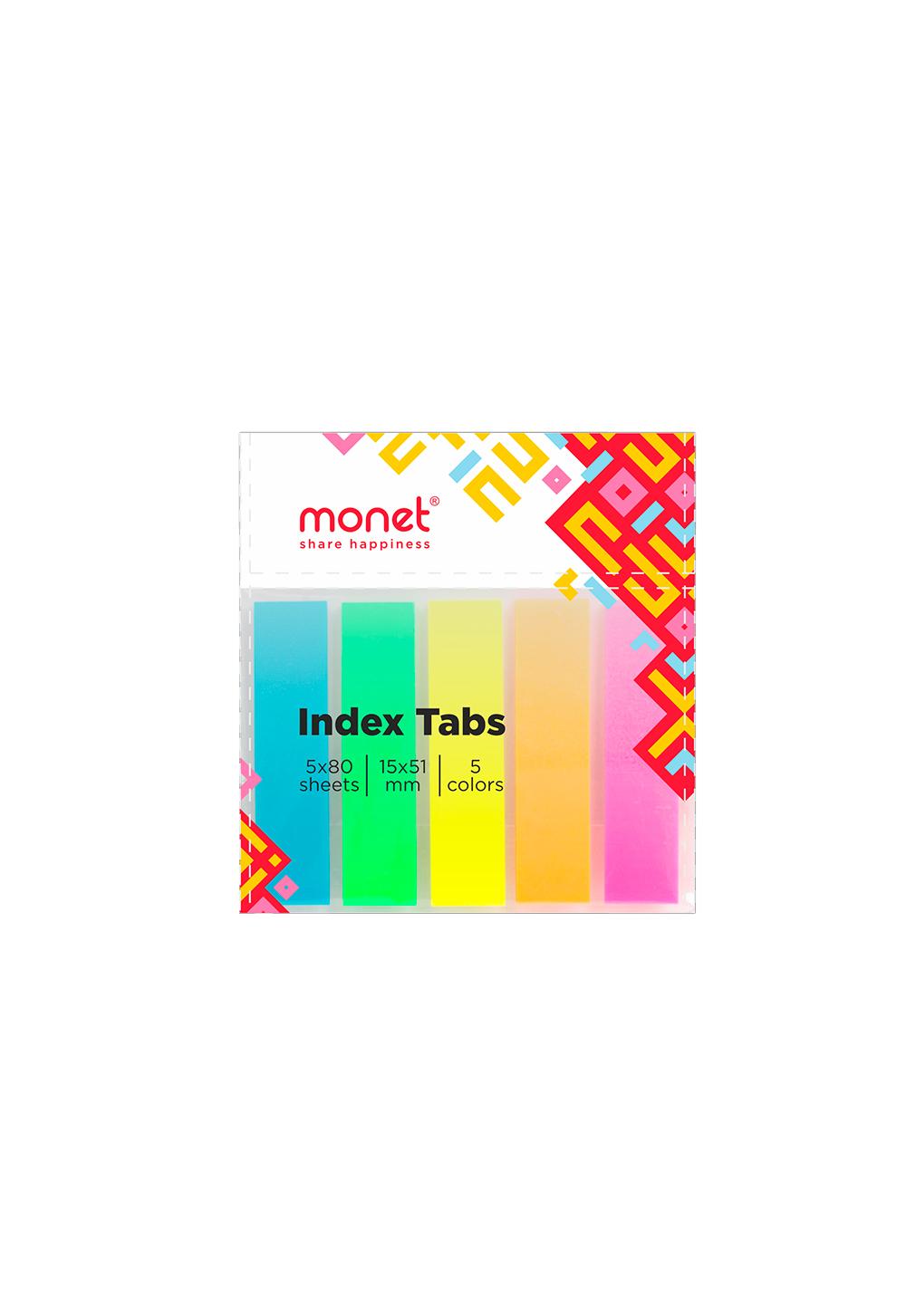 Стикеры самоклеящиеся 15*50мм неон, 5*80 листов MONET 2SN004 (24/576). Минимальный заказ 1 упаковка в упаковке 24шт. Цена указана за 1 упаковку 1