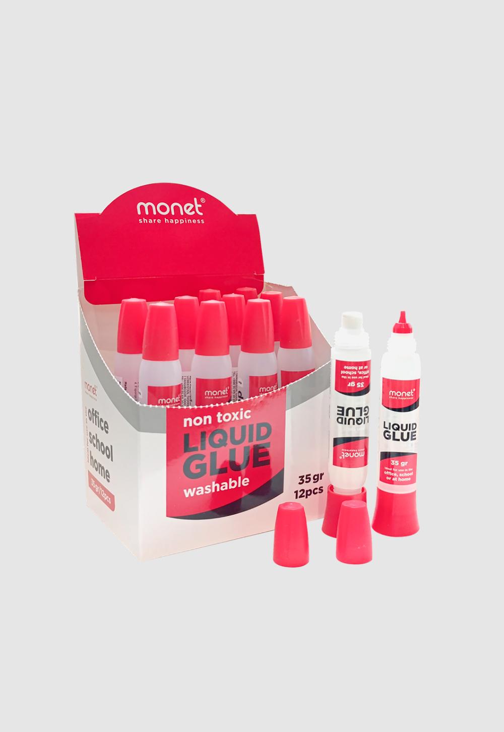 Kanselyariya-yelim Monet Water Glue 50 gr 2LG002 (24/288),Minimal buyurtma 1 qadoq. Qadoqda 24 dona. Narx 1 qadoq uchun ko'rsatilgan. 1