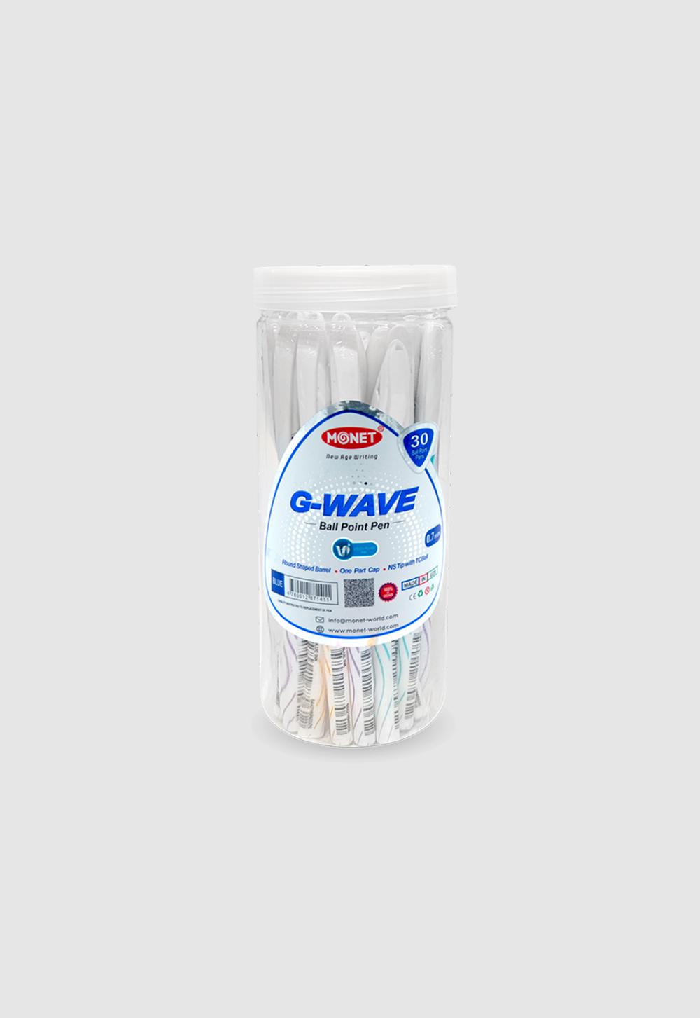 Sharikli ruchkalar Monet G-wave (30/1680), Minimal buyurtma 1 qadoq. Qadoqda 30 dona. Narx 1 qadoq uchun ko'rsatilgan. 1