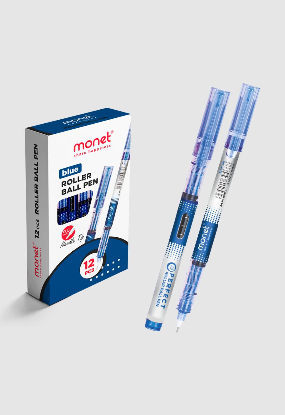 Ruchka-roller to’plami Monet "PERFECT" Blue (12/1728) Minimal buyurtma 1 qadoq. Qadoqda 12 dona. Narx 1 qadoq uchun ko'rsatilgan. 1