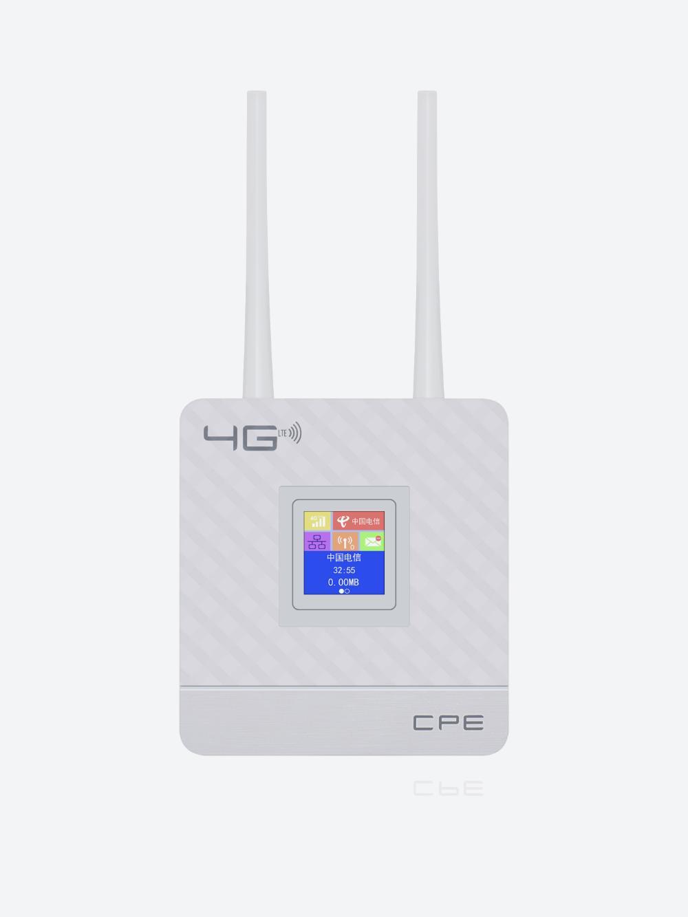 Simsiz Wi-Fi router CPE 4G LTE CPF903, SIM-karta tushadi 1