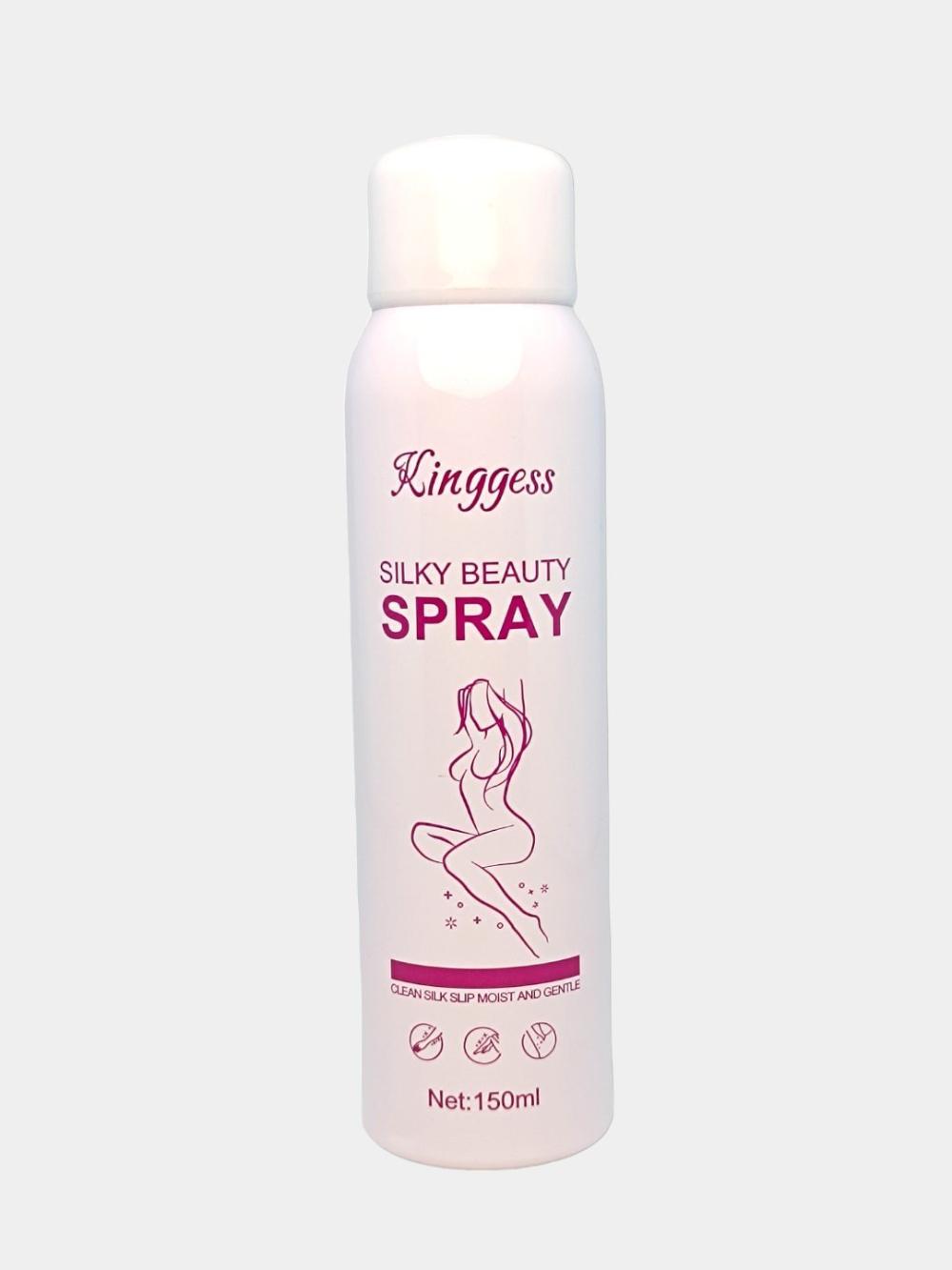 Спрей для депиляции, для удаления волос KINGYES Silky Beauty Spray, 150 мл 1