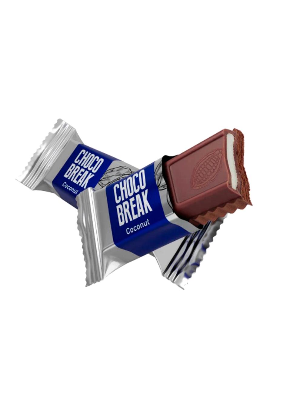 Печенье Choco Break со вкусом кокоса х2 (40 гр) 1