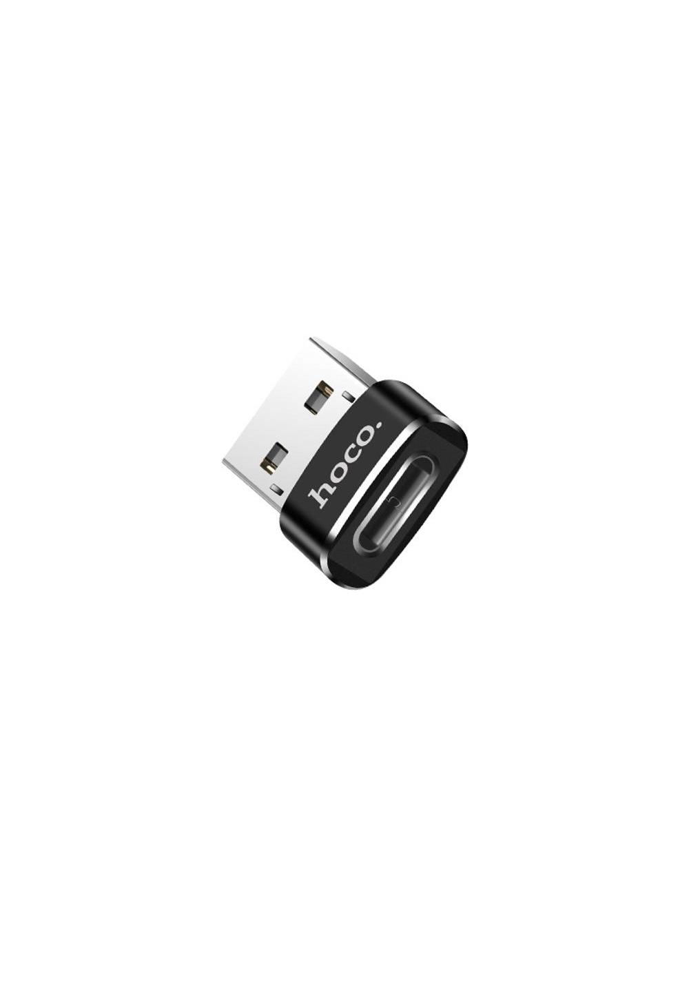 Переходник Hoco UA6 Type-C на USB 1