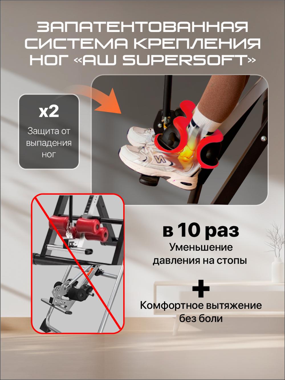 Инверсионный стол Genau FitSpine EA-350 *RT3-01A 10