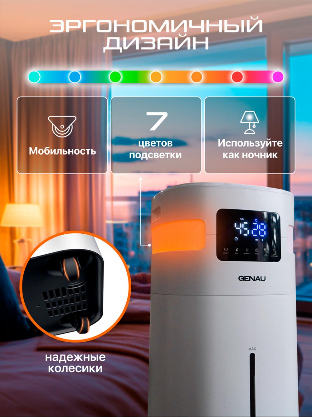 Увлажнитель воздуха Genau Fresh Air 20L *AH0-01A 12
