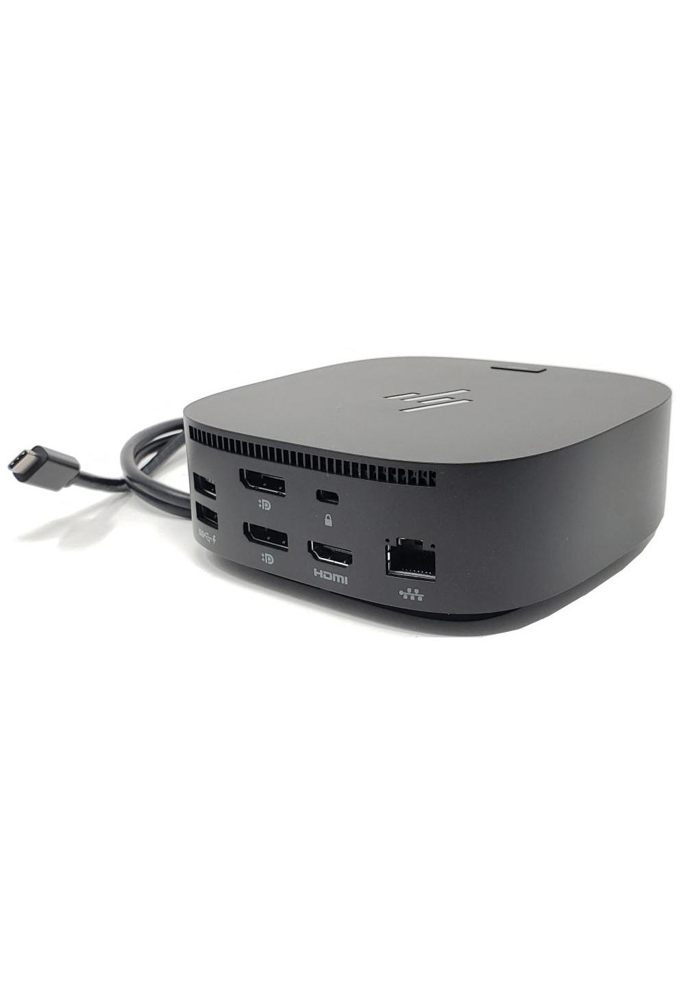 Dok-stansiya HP USB-C G5 5TW10AA 1 × USB-C, 4 × USB-A (USB 3.0), 2 × DisplayPort (versiya 1.4), 1 × HDMI port (versiya 2.0), 1 × RJ-45 (Gigabit Ethernet) 1