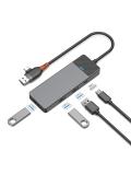 Распределитель USB (USB3,0/USB-C) Wiwu 4 in 1 A431C (4xUSB3,0 1xUSB-C) 2