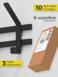 Настенная вешалка в стиле лофт "Торонто 3" 4