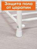Обувница, этажерка, металлическая полка для обуви, хранения, стеллаж Альфа 33" 7