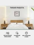 Часы настенные бесшумные "Рубин", квадратные, 19 * 19 см, батарейка в подарок 7