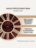 Shaffof shishali, yog'ochli, temirli devor soatlari, Ovozsiz ishlaydi, +batareyka ichida 2